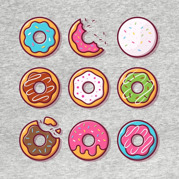 Doughnut Donuts Collection Cartoon by Catalyst Labs